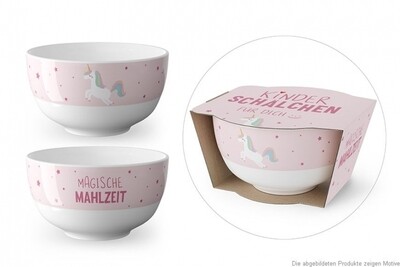 Kinder Schälchen &quot;Einhorn - Magische Mahlzeit&quot;