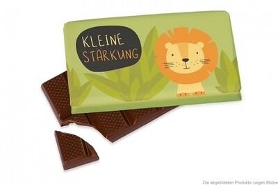 Kleine Schokolade &quot;Löwe - Kleine Stärkung&quot;