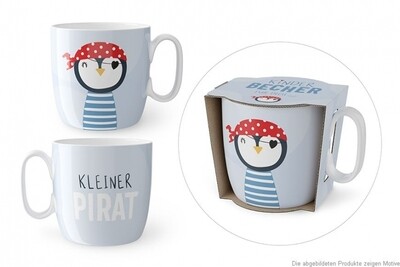 Kinder Becher &quot;Pinguin - Kleiner Pirat&quot;