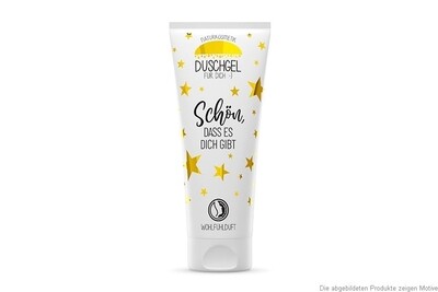 Duschgel &quot;Schön, dass es Dich gibt&quot; Stern