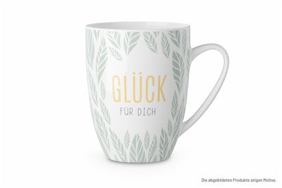 Tasse &quot;Glück für dich&quot;