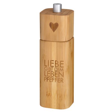 Räder Pfeffermühle &quot;Liebe gibt dem Leben Pfeffer&quot;
