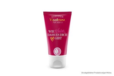 Handcreme &quot;Schön, dass es dich gibt&quot; Pink