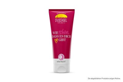 Duschgel &quot;Schön, dass es Dich gibt&quot; Pink