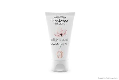 Handcreme &quot;Wo die Blumen blühen, lächelt die Welt&quot;