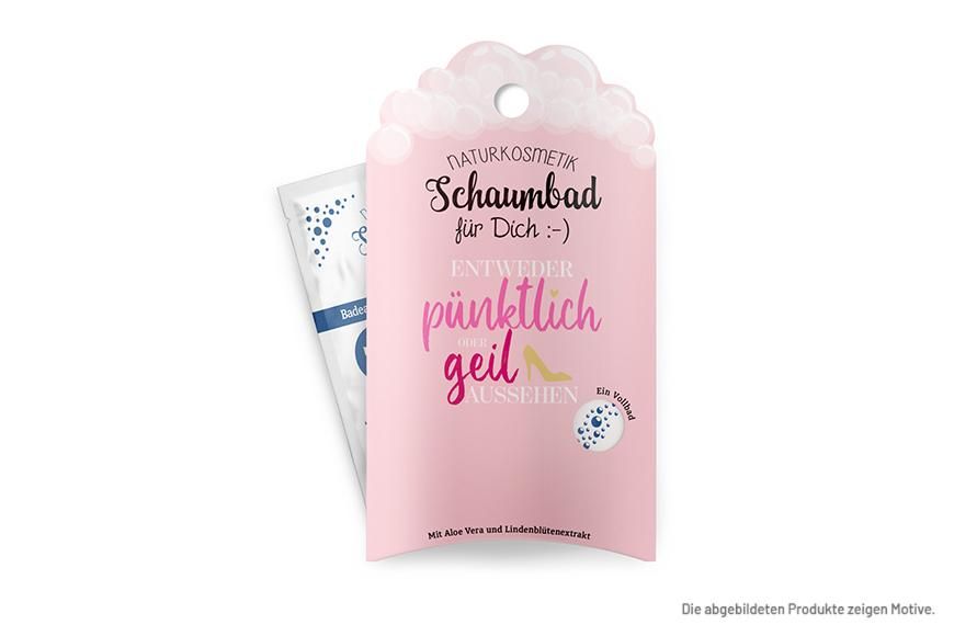 Schaumbad &quot;Pünktlich oder Geil aussehen&quot;