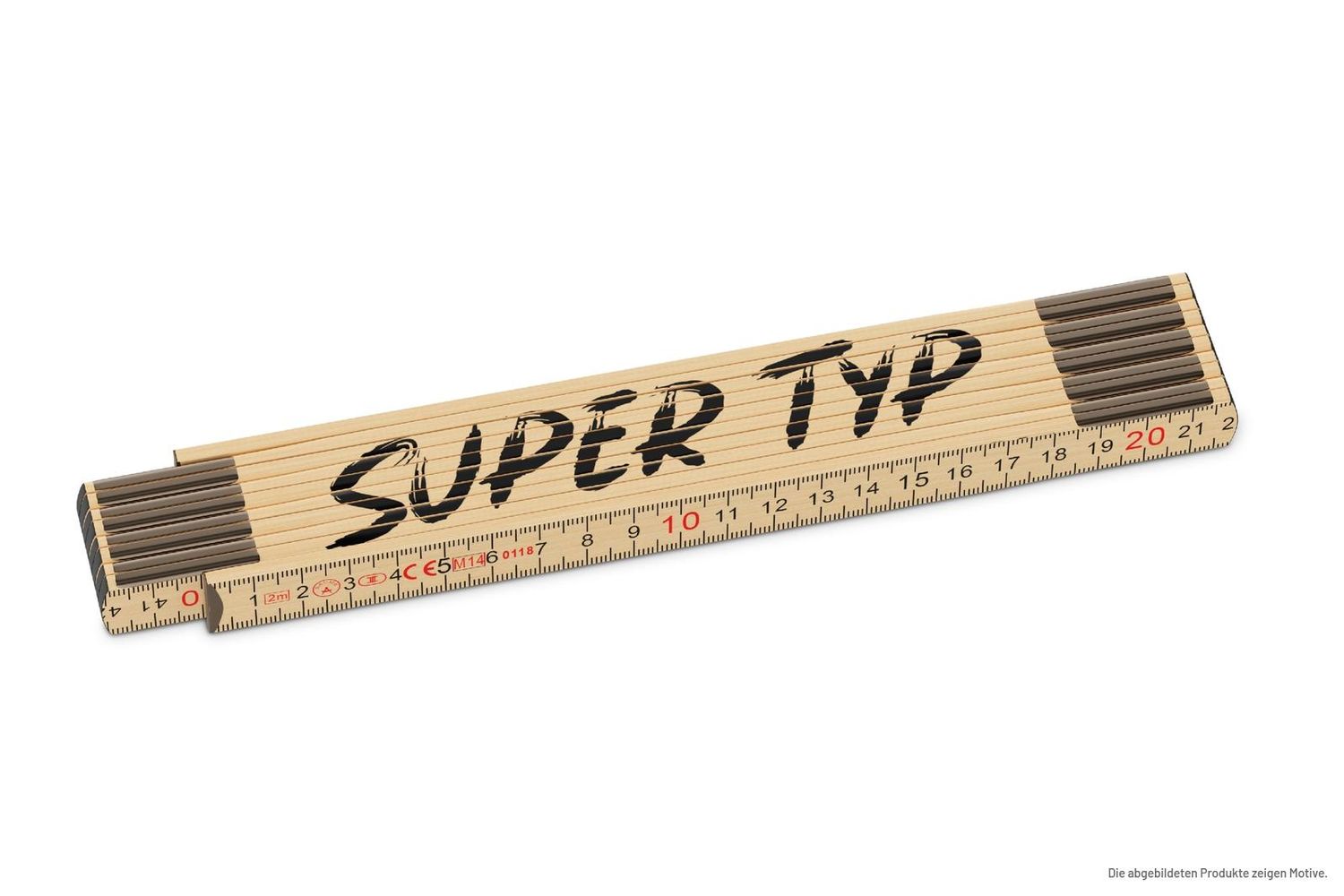 Zollstock &quot;Super Typ&quot;