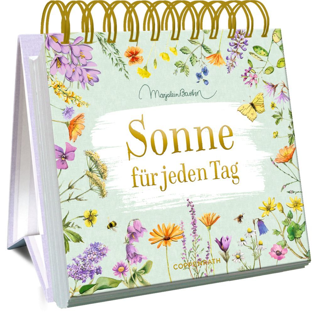 Großer Spiralbuchaufsteller &quot;Sonne für jeden Tag&quot;