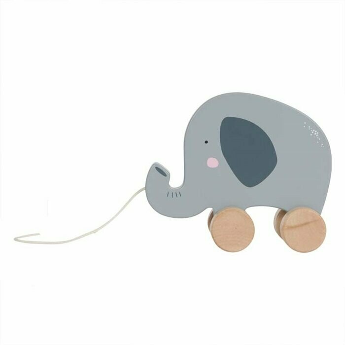 Little Dutch Nachziehtier aus Holz - Elefant