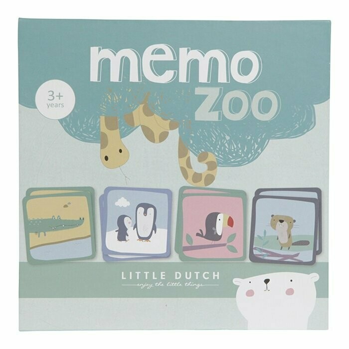 Little Dutch Memo Spiel Zoo