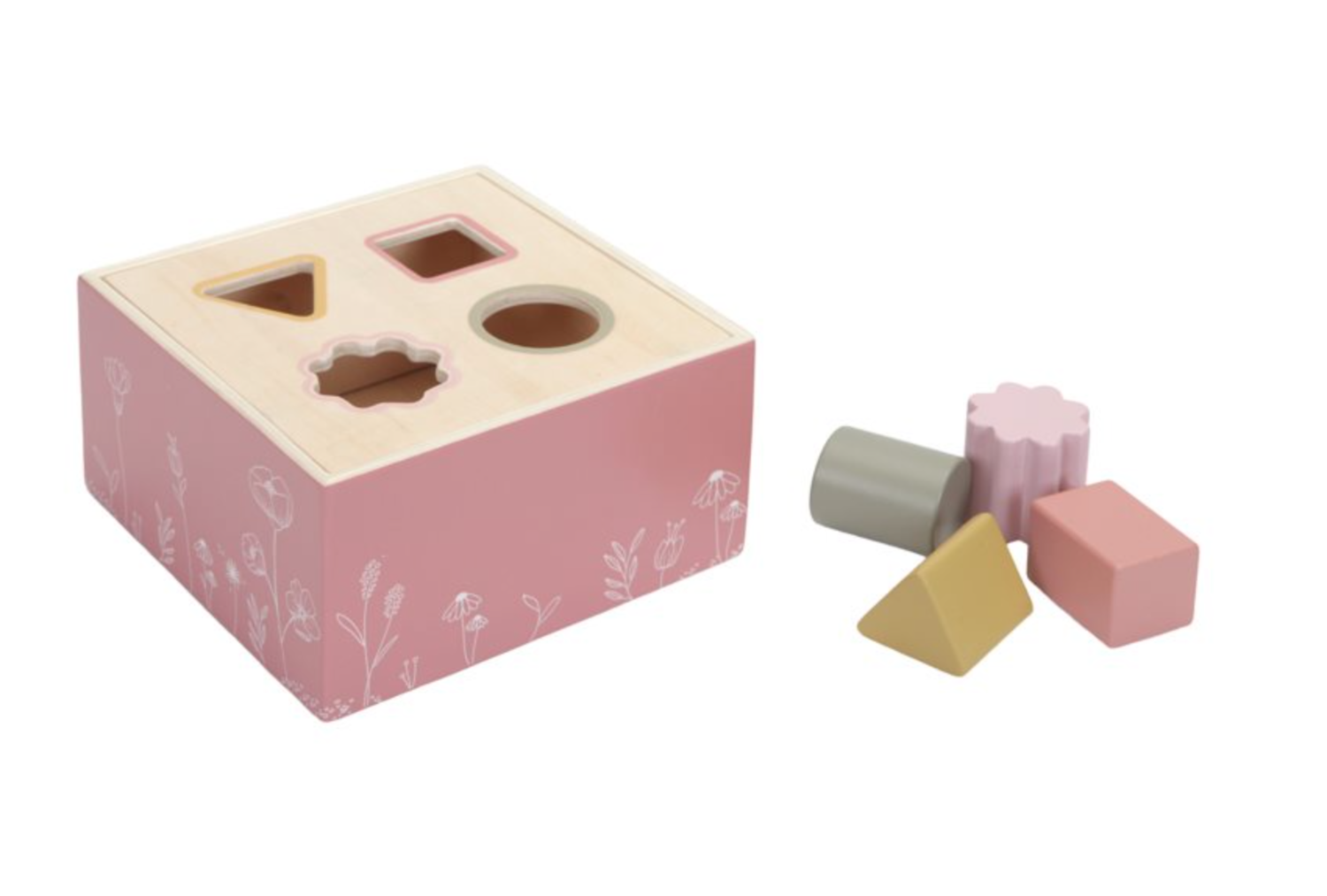 Little Dutch Formen Steckspiel rosa