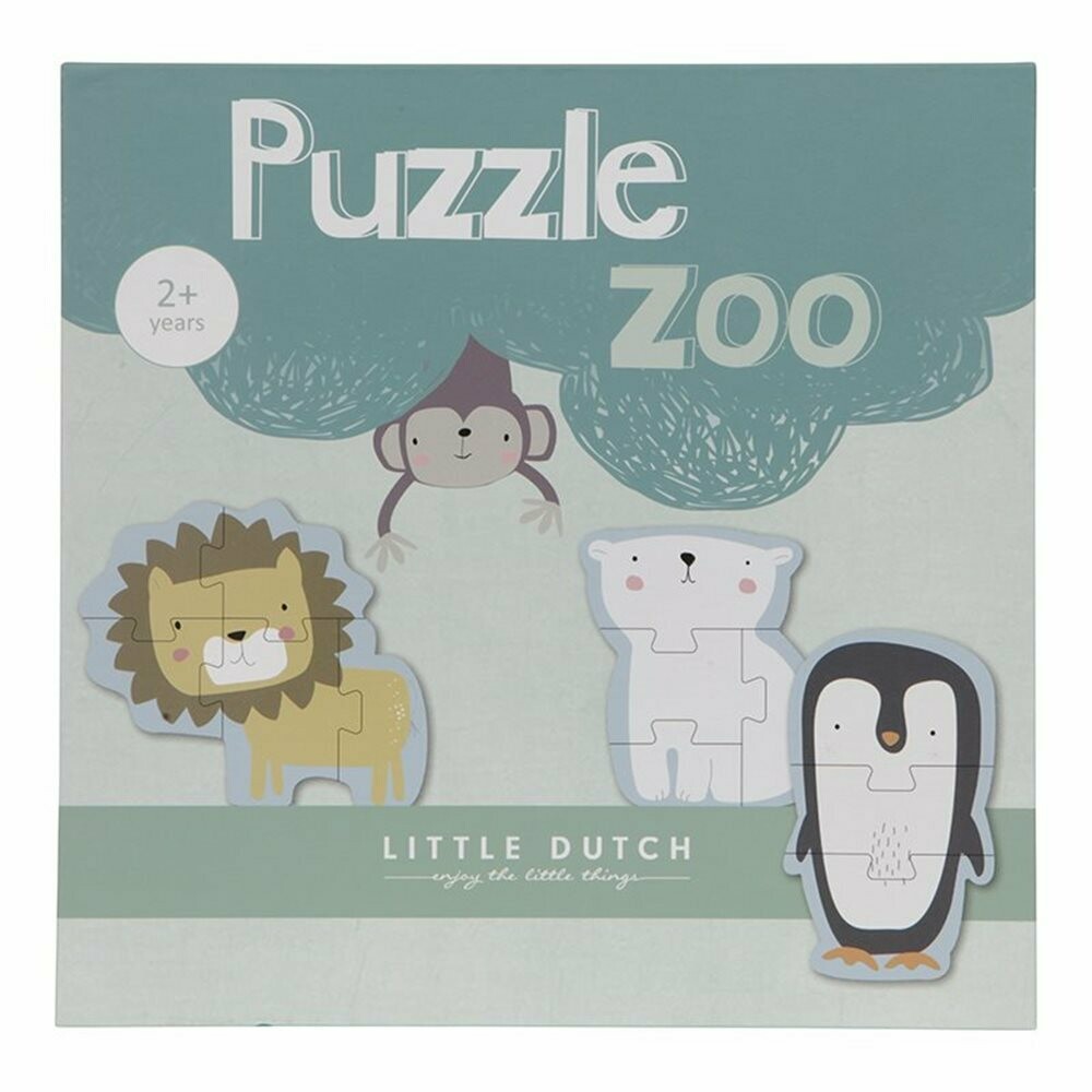 Little Dutch Puzzles Zoo Tiere