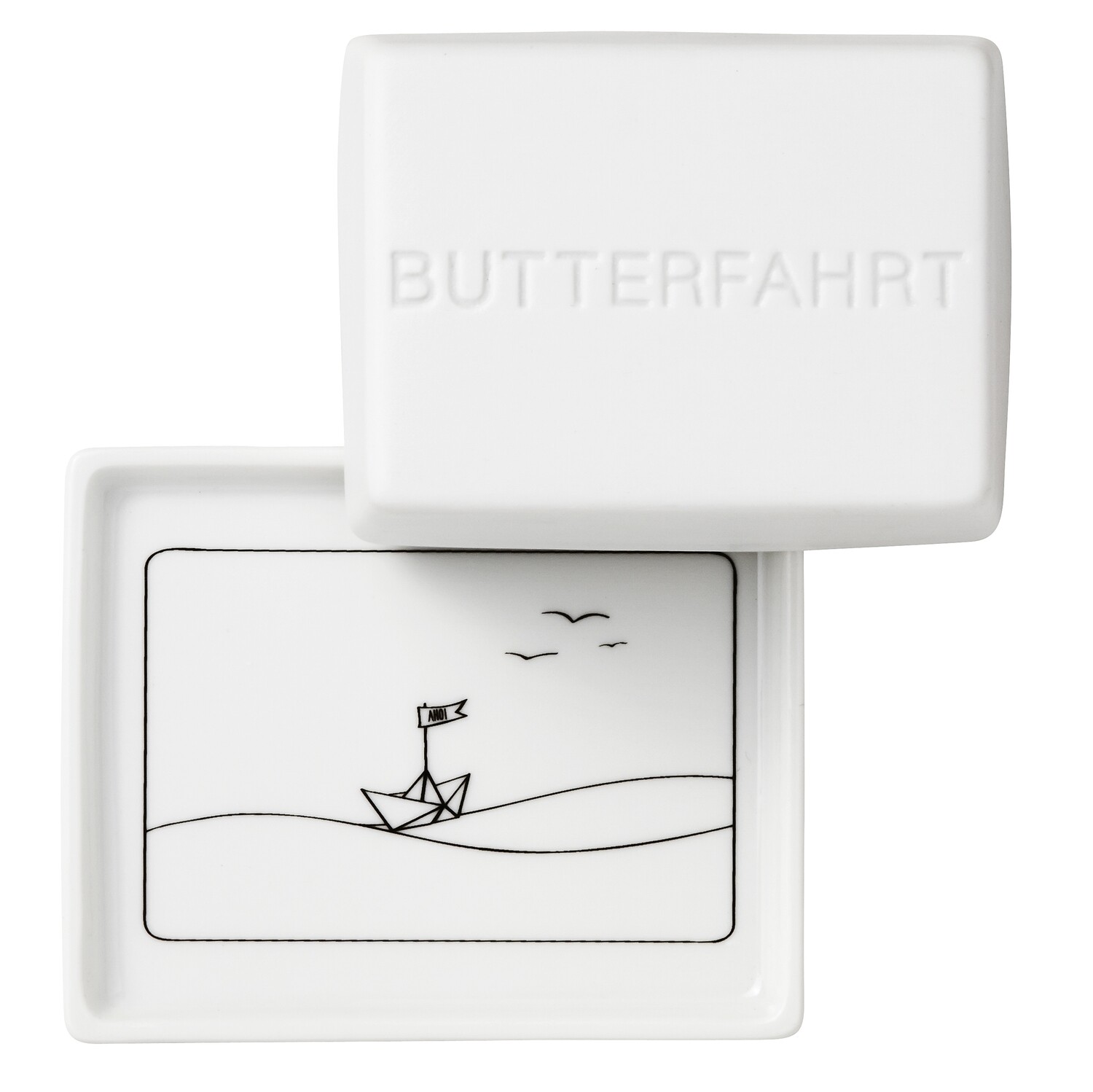 Räder Breakfast kleine Butterdose "Butterfahrt"