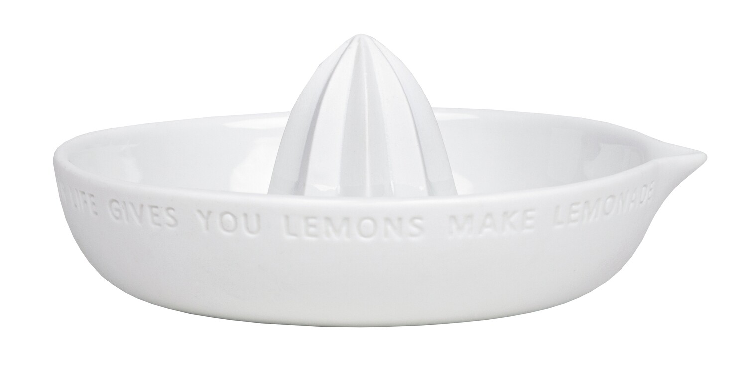 Räder Dining Zitruspresse "when life gives you lemons make lemonade"