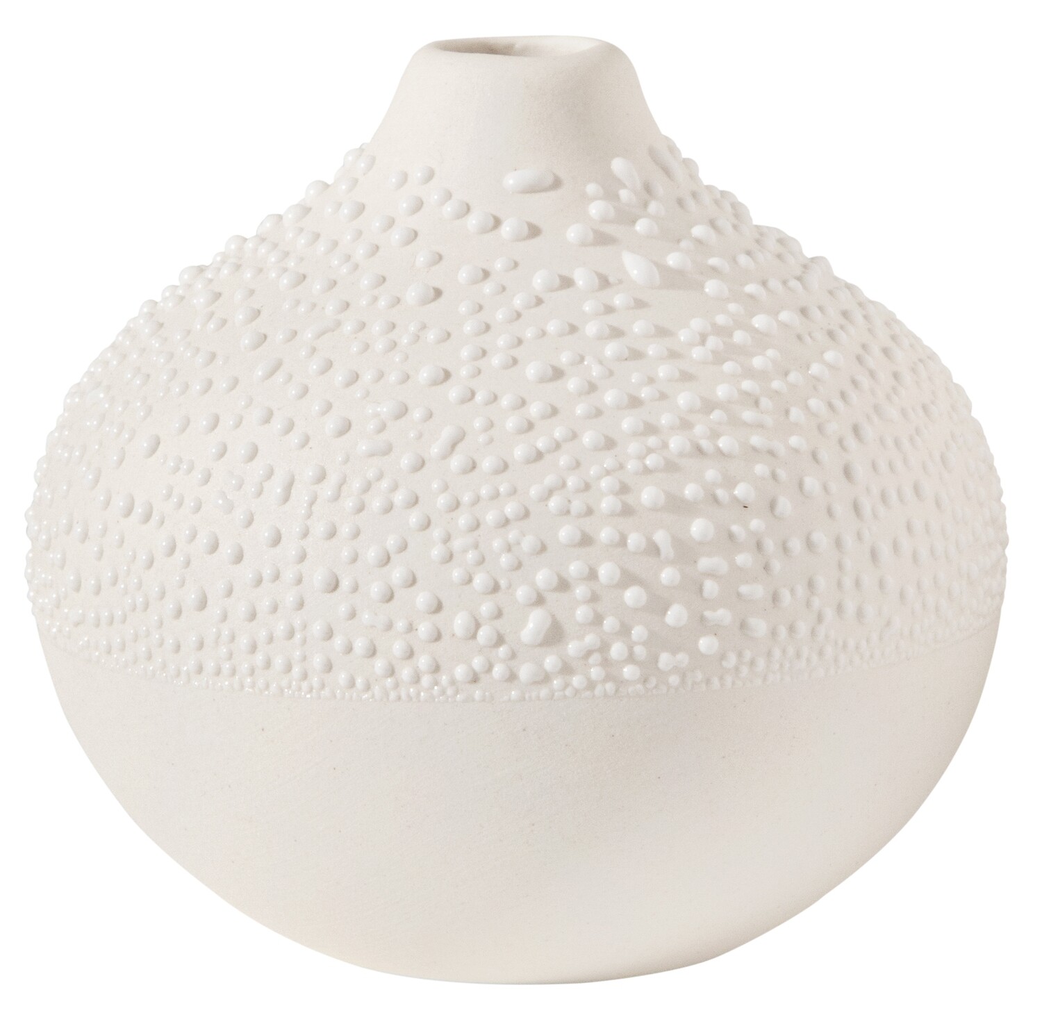 Räder Living Perlenvase Design 2 weiß
