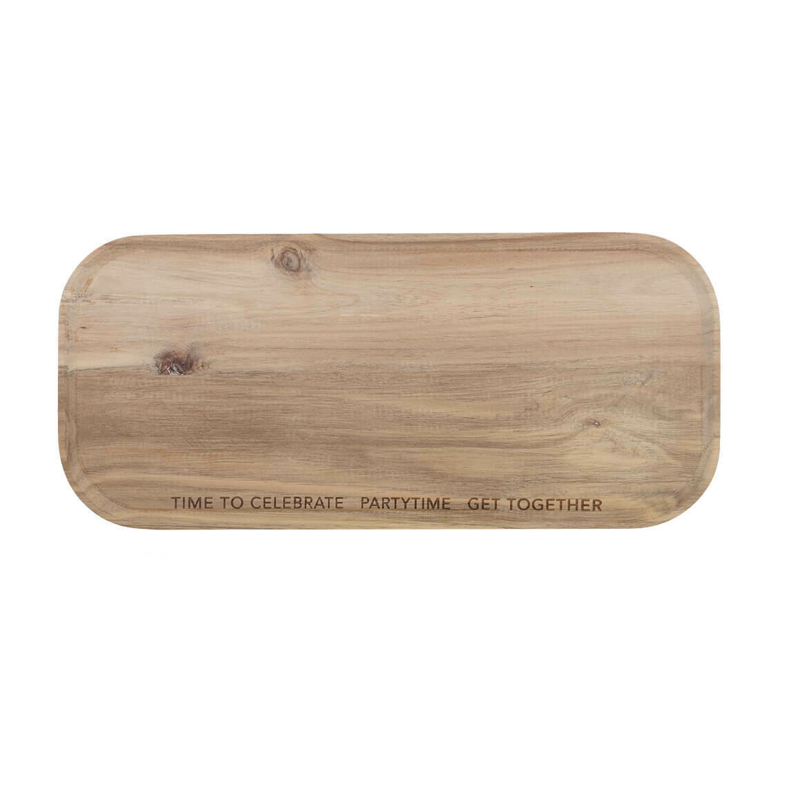 Räder Dining Holztablett "Time to celebrate"