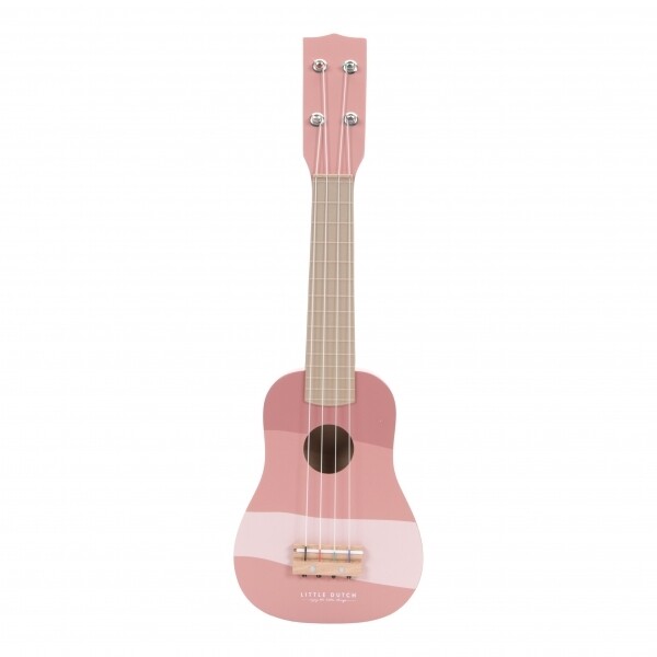 Little Dutch Gitarre rosa
