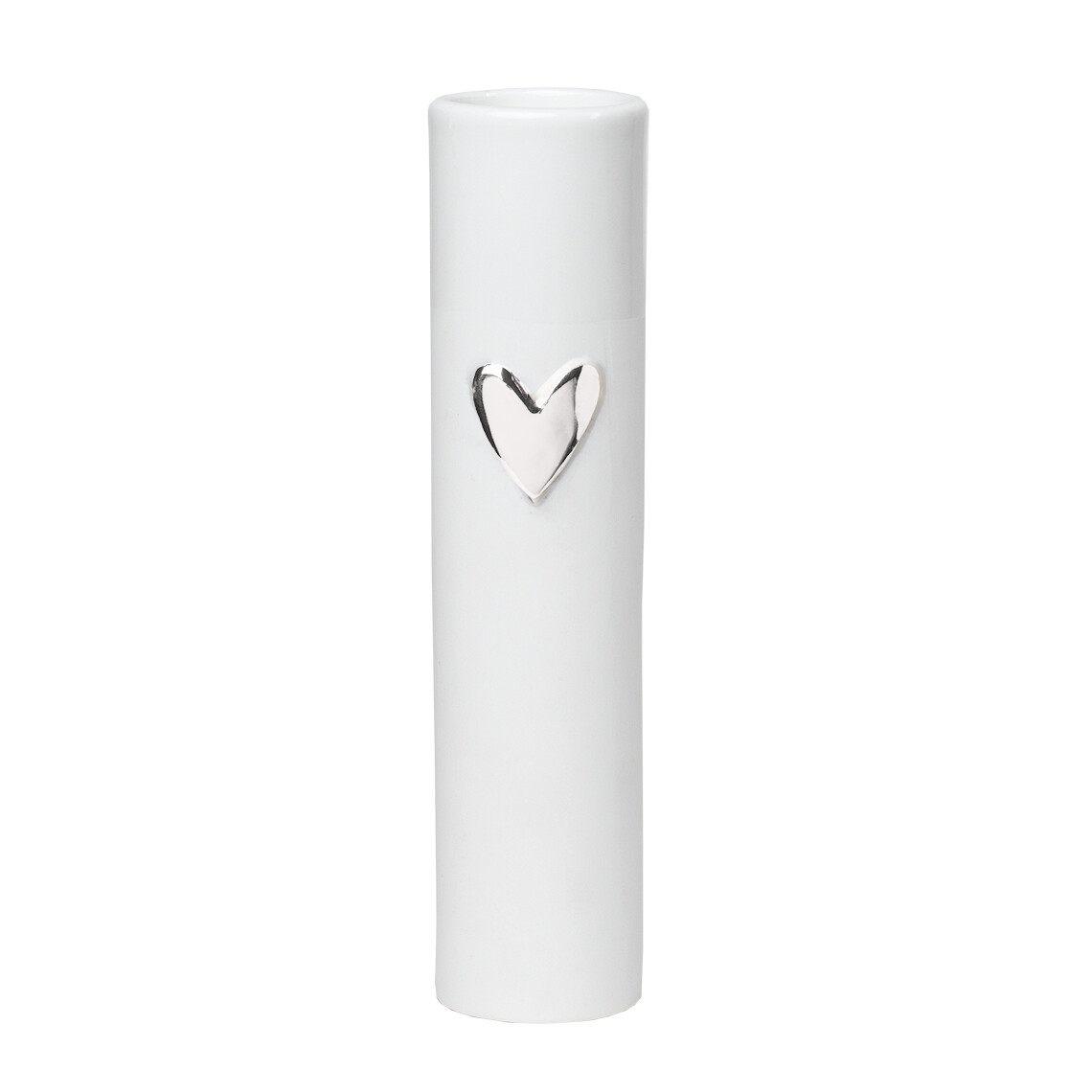 Räder Living Vase Herz silber