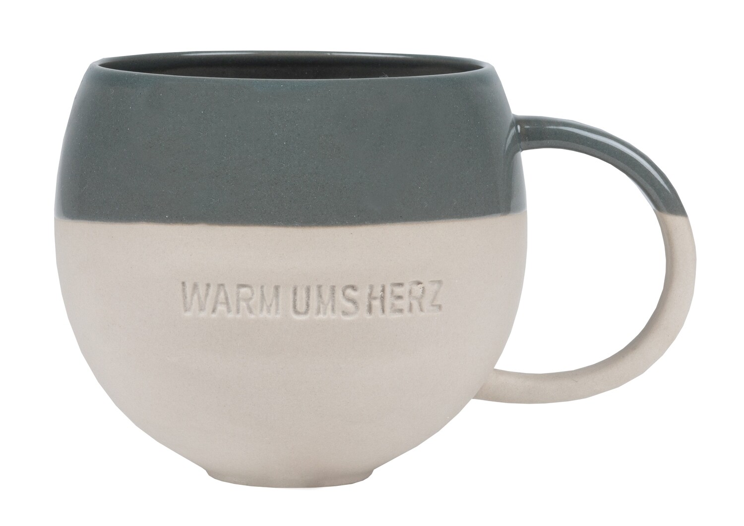 Räder Steinzeug Tasse Warm ums Herz