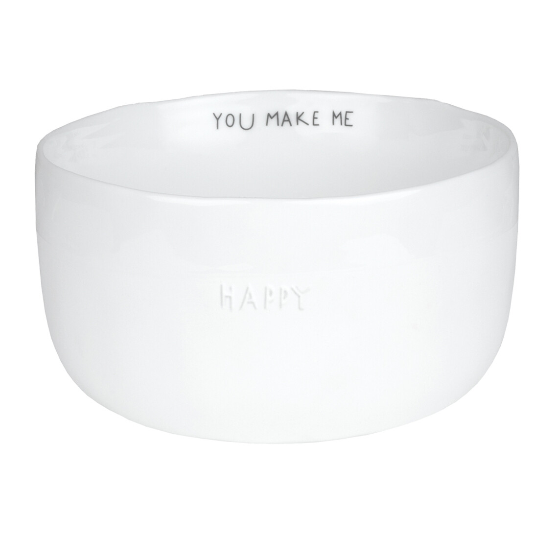 Räder Guten Morgen Schale "You make me happy"