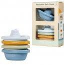 Little Dutch Badewannenspielzeug Boote blau