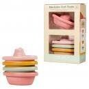 Little Dutch Badewannenspielzeug Boote pink
