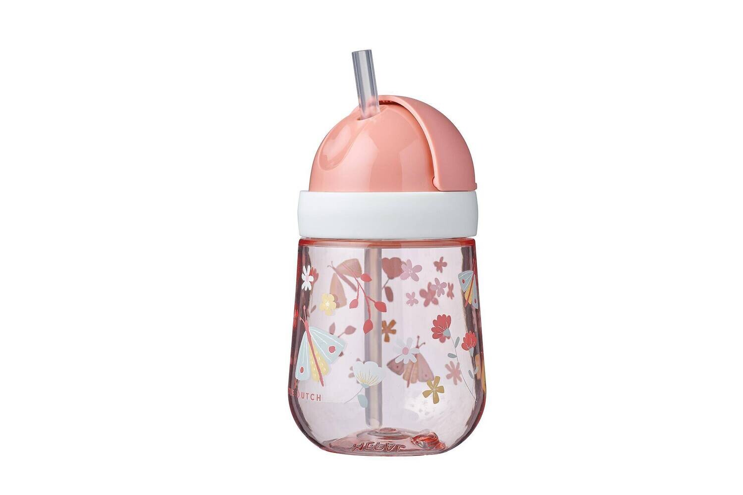 Little Dutch Trinkbecher m. Strohhalm Flowers & Butterflies