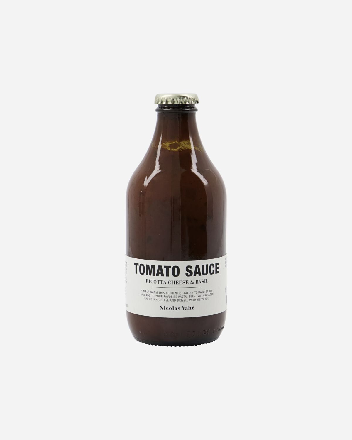 Nicolas Vahé Pasta Tomatensoße mit Ricotta und Basilikum