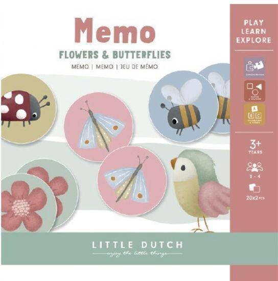 Little Dutch Memo Flowers & Butterflies