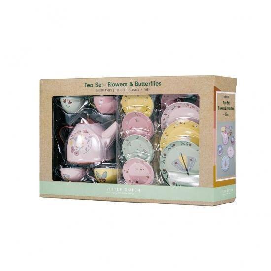Little Dutch Tee-Set Flowers & Butterflies