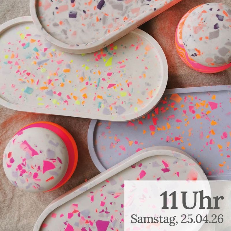Terrazzo Workshop mit Luise 25. April 2026 11-14 Uhr