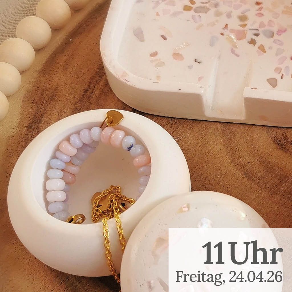 Perlmutt Workshop mit Luise 24. April 2026 11-13:30 Uhr