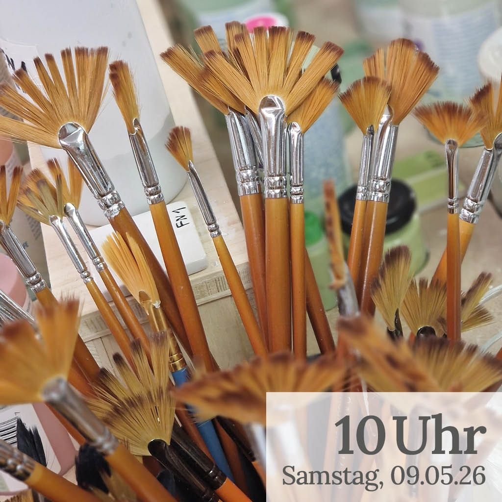 Porzellan bemalen mit Heike 9. Mai 2026 10-13 Uhr