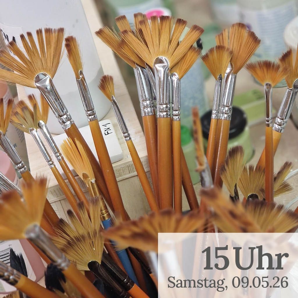 Porzellan bemalen mit Heike 9. Mai 2026 15-18 Uhr