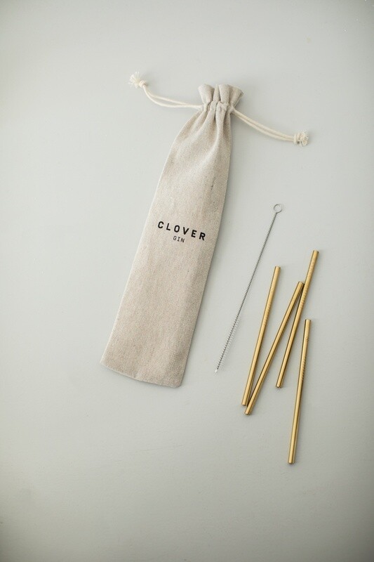 Clover Golden Straws