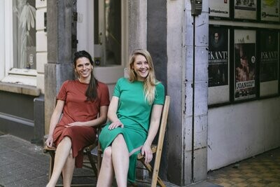 Olá Lindeza | LUCCA viscose dress - red stone Olá Lindeza | LUCCA viscose dress - red stone