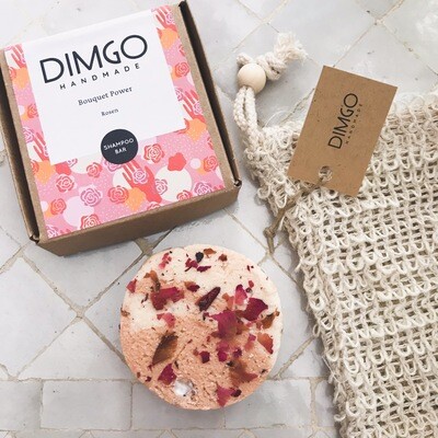Dimgo | Handmade Natural Shampoo Bar - Roses Dimgo | Handmade Natural Shampoo Bar - Roses