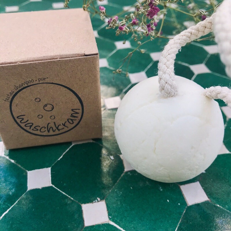 Waschkram | Solid Shampoo Pure (without fragrances) - sensitive skin