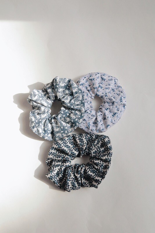 Nyra Design | Sal Cotton Scrunchie - printed and handmade in Berlin