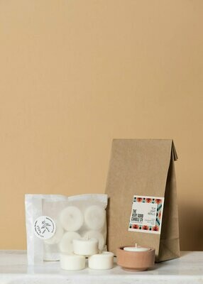 The Very Good Candle Co | NAEBA Tealights & Terracotta Tealight Holder