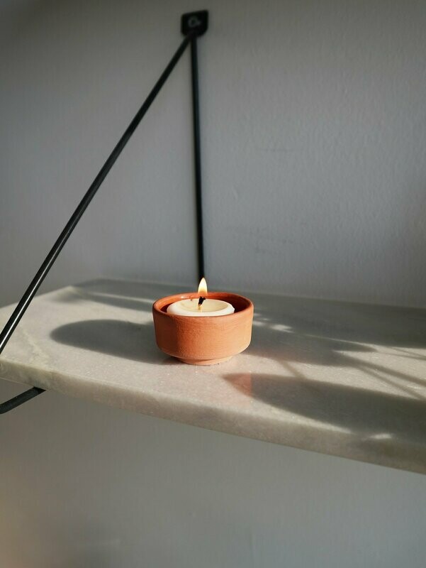 Very goods studio | STORMUR Tealights & Terracotta Tealight Holder Very goods studio | STORMUR Tealights & Terracotta Tealight Holder