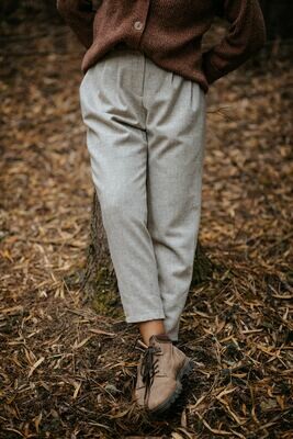 Näz | Sines Wool Trousers - Beige/Sand (one left) Näz | Sines Wool Trousers - Beige/Sand (one left)