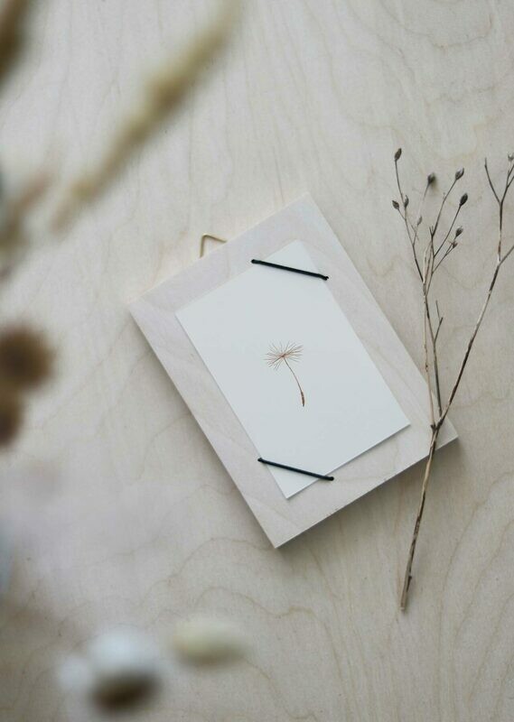 Wooden frame for mini cards or polaroid photos Wooden frame for mini cards or polaroid photos