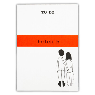 helenb | To do blocnote - naked couple back helenb | To do blocnote - naked couple back