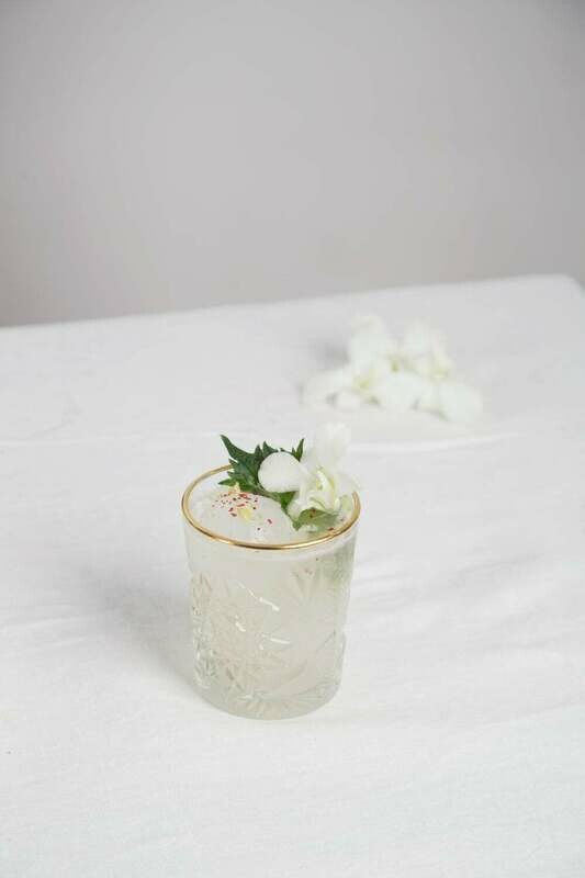 Clover Hobstar Glass