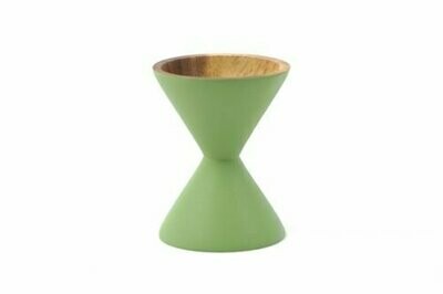 Kinta | Egg Cup - acacia sand sandglass green