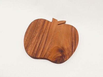 Kinta | Hot Pad Apple - acacia wood 20 cm