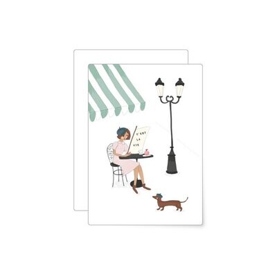 MIAO Papeterie | Postcard - Café Paris MIAO Papeterie | Postcard - Café Paris