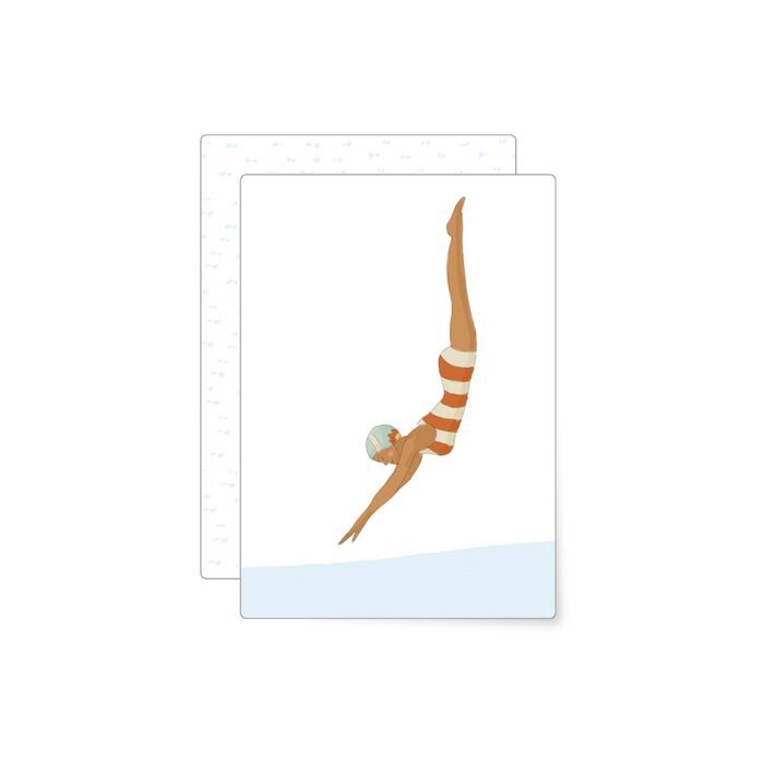 MIAO Papeterie | Postcard - Swim MIAO Papeterie | Postcard - Swim
