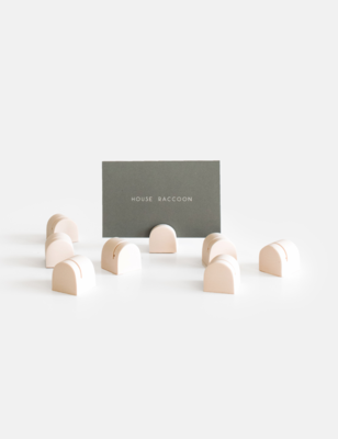 House Raccoon | Card Holders Small 2cm - Soft pink House Raccoon | Card Holders Small 2cm - Soft pink